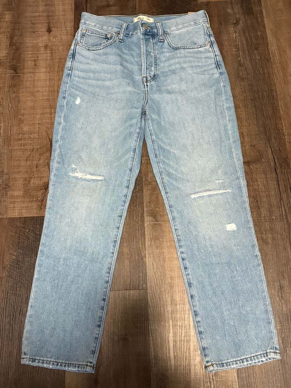 Madewell The Perfect Vintage Crop Jeans in Light Wash